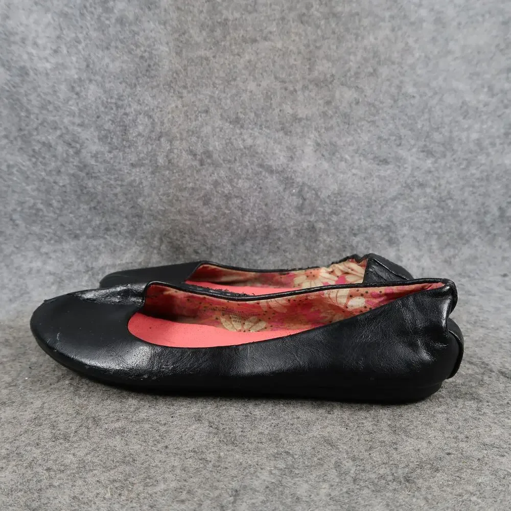 Little Angel Shoes Kids 2 Ballet Flats Slip On Black Round Toe Casual Classic